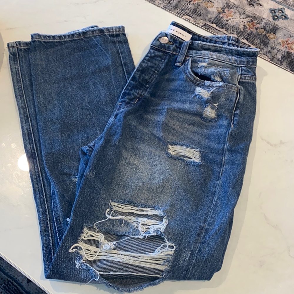 Flying Monkey mom jeans